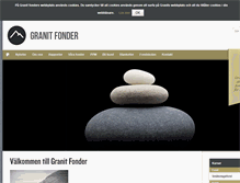 Tablet Screenshot of granitfonder.se
